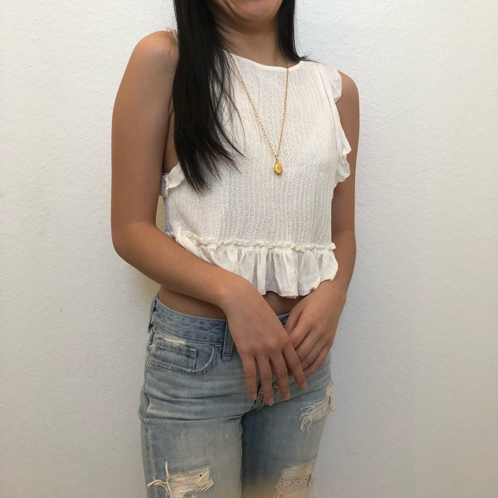 Urban Outfitters white lace top